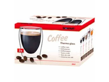 KOFFIE THERMO GLAZEN 17,5CL A2